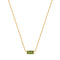 14kt Gold Tourmaline Necklace